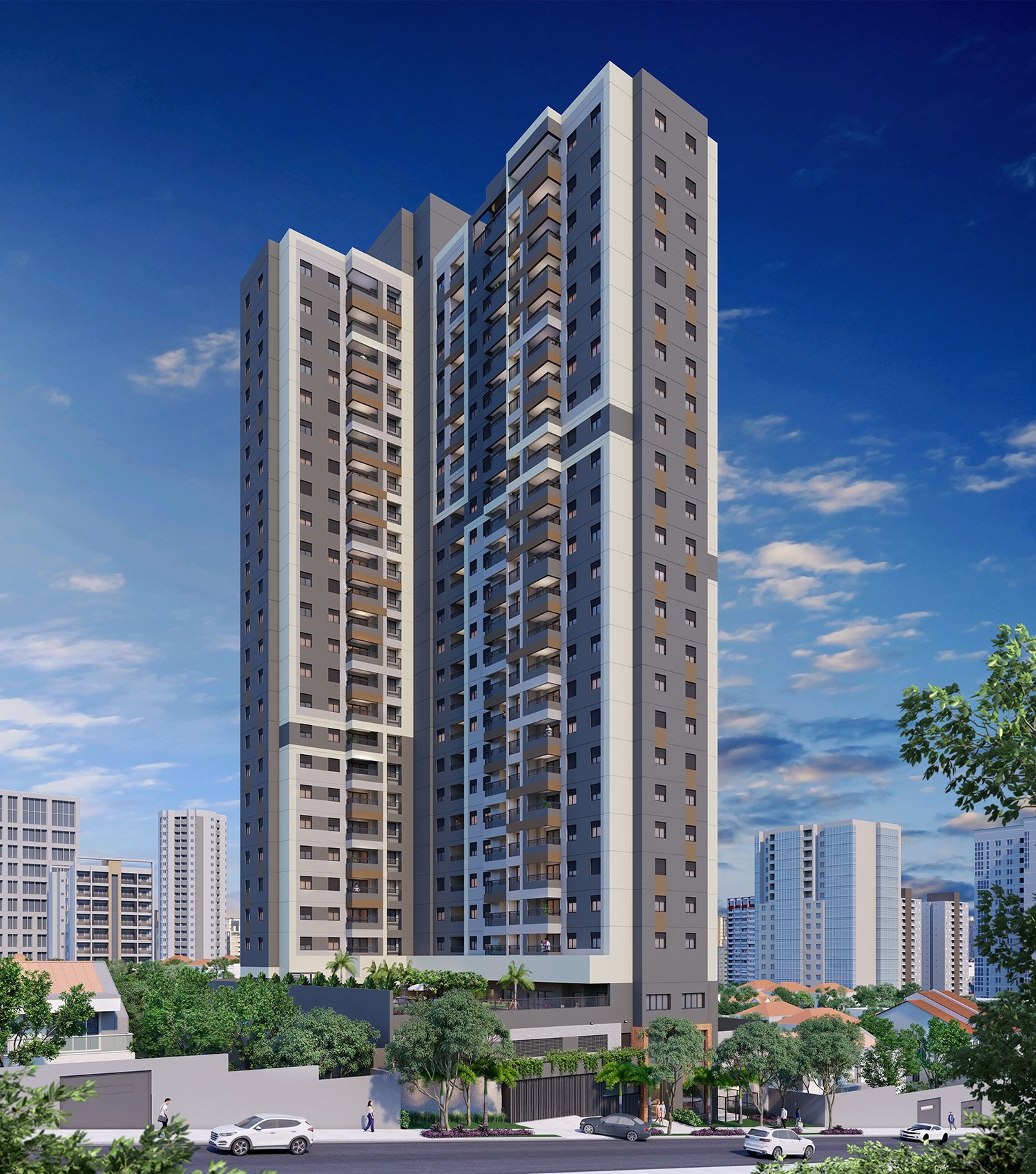 Fachada do empreendimento Inspire Esperança